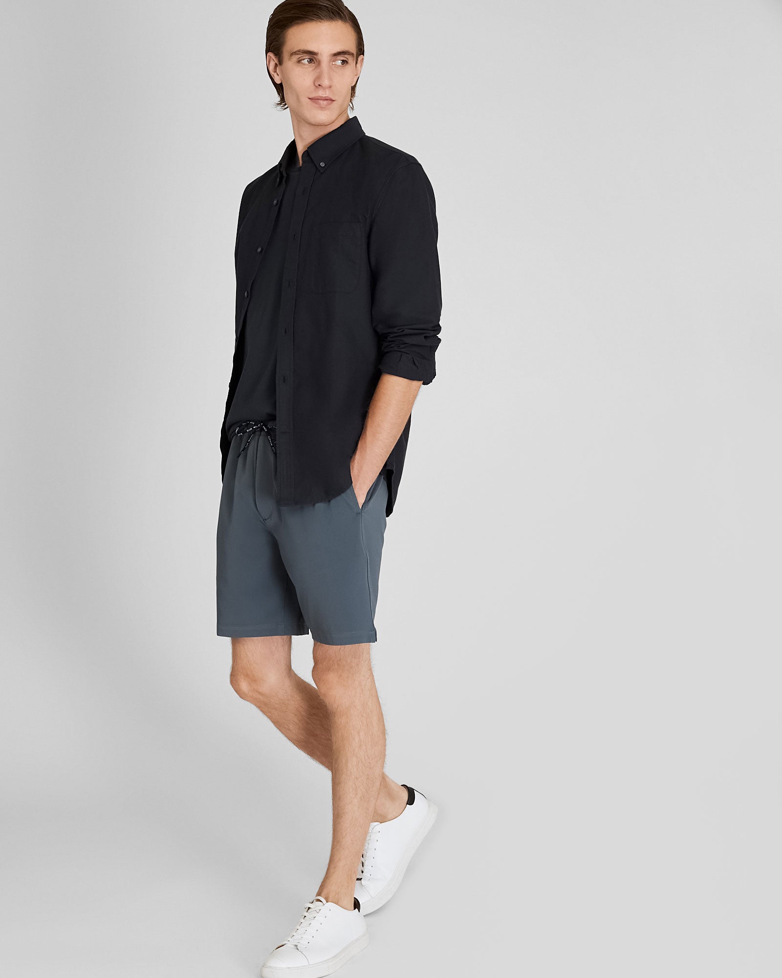 CLUB MONACO - Short de sport - Olive