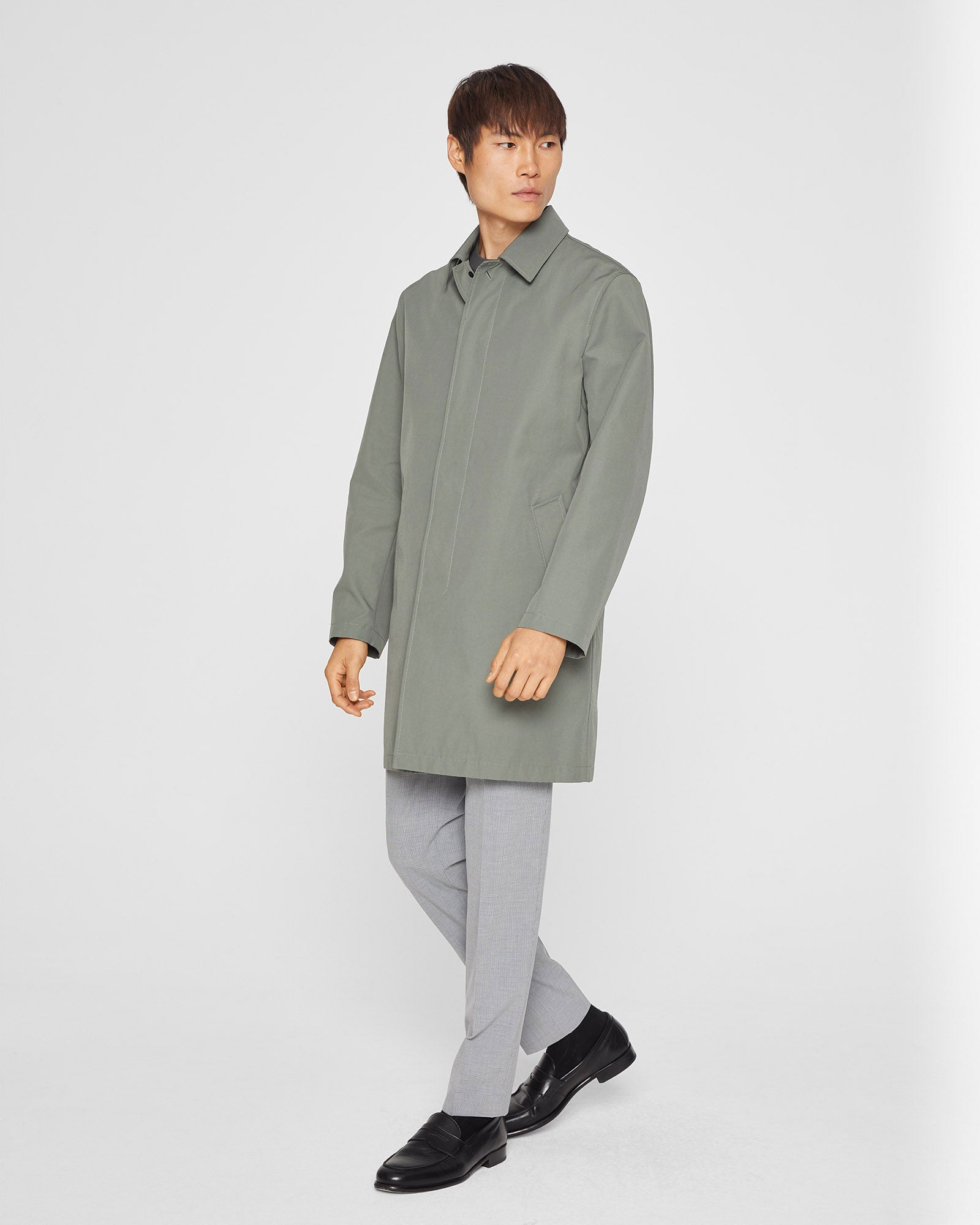 CLUB MONACO - Mac Coat - Khaki