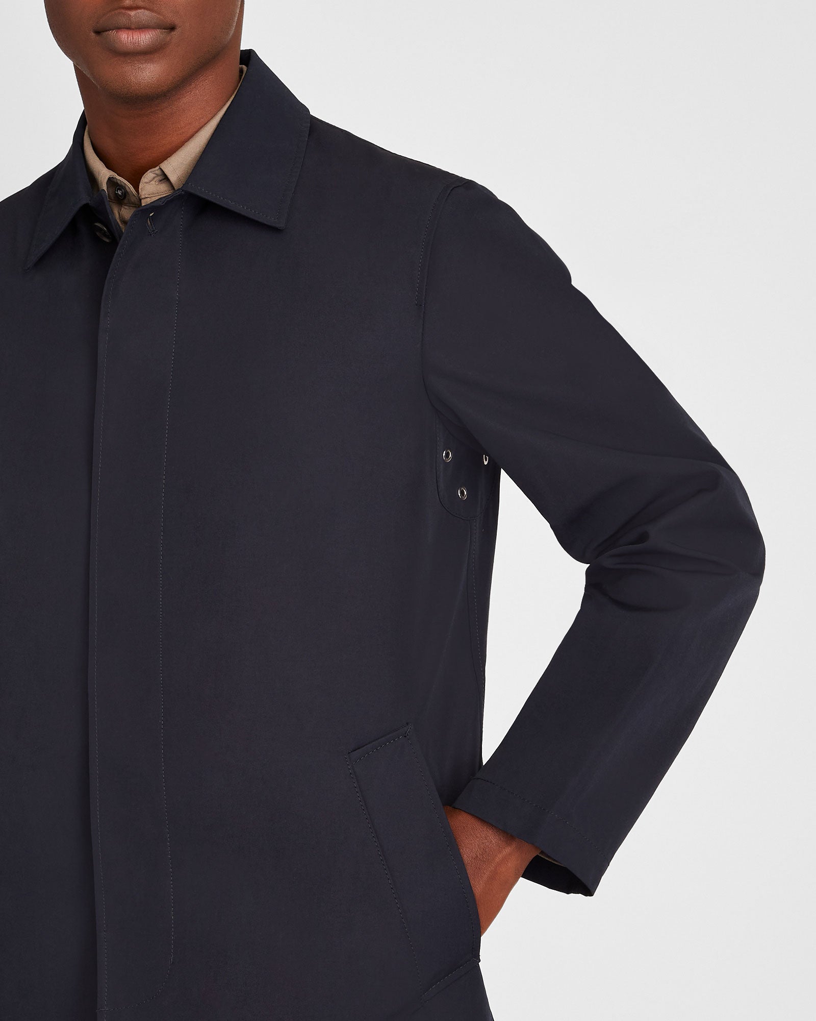 CLUB MONACO - Mac Coat - Eclipse