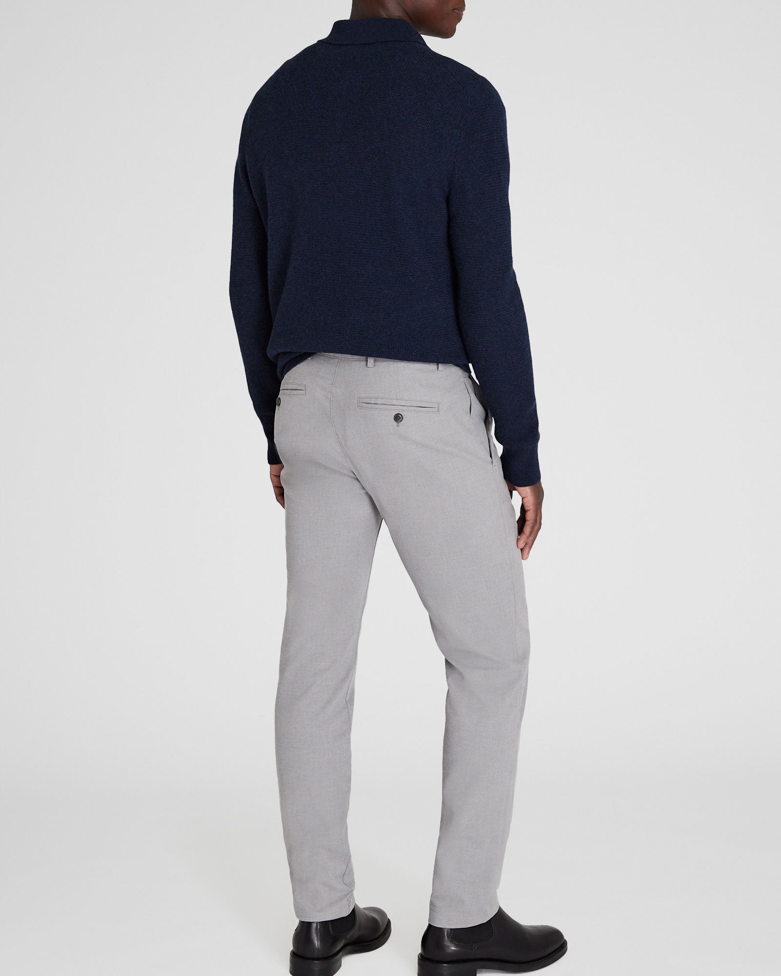CLUB MONACO - Pantalon chiné Connor - Fuchsia