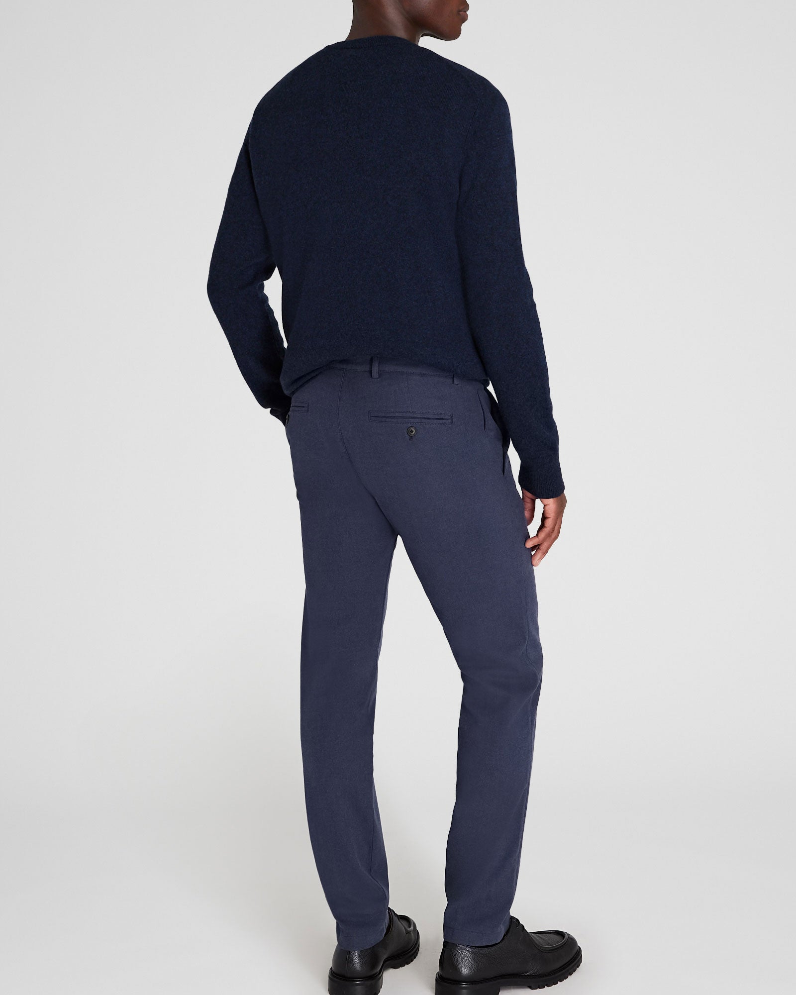 CLUB MONACO - Connor Heathered Pant - Navy