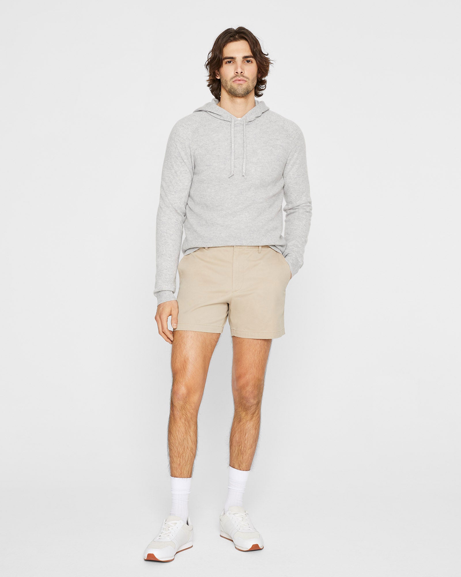 CLUB MONACO - Jax Essential 5" Shorts - Khaki