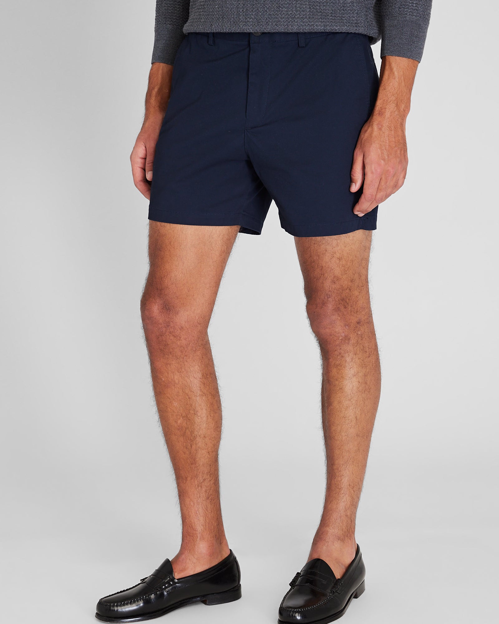 CLUB MONACO - Short Jax Essential 5" - Marine foncé