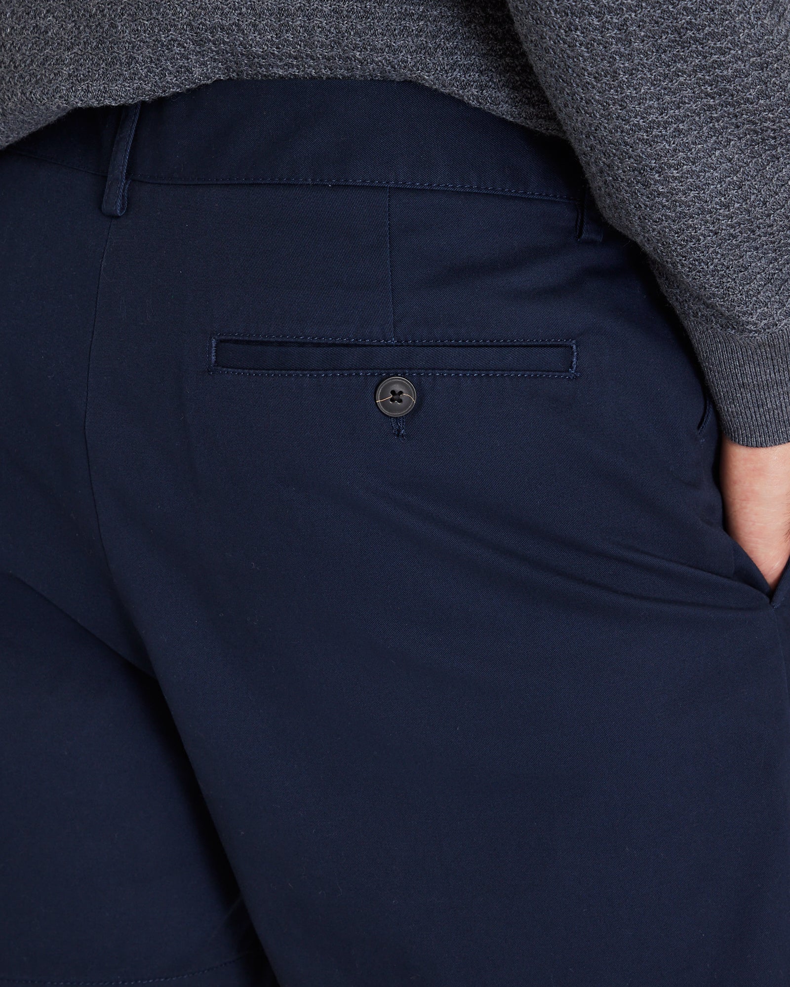 CLUB MONACO - Short Jax Essential 5" - Marine foncé