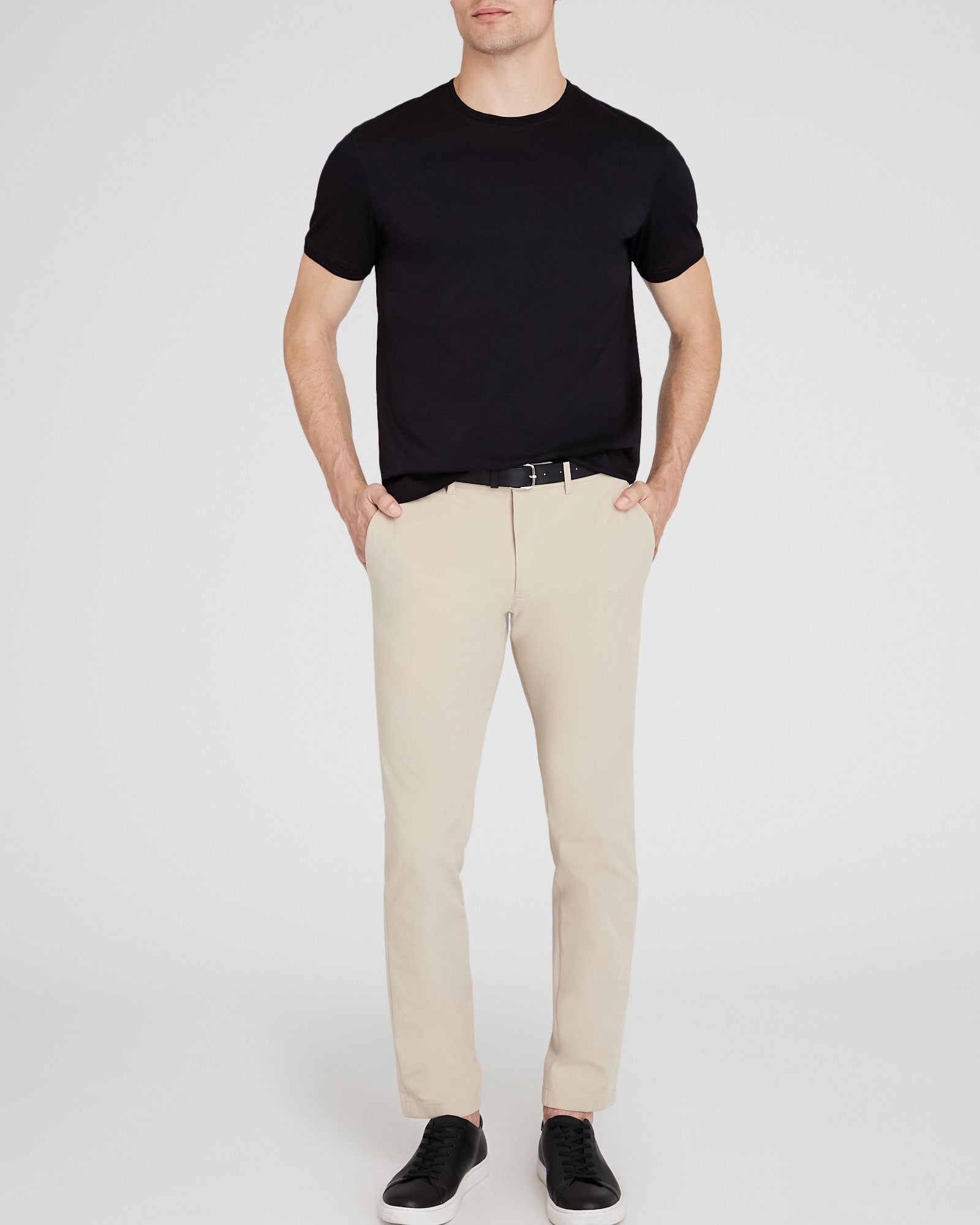 CLUB MONACO - Refined Tee - Black