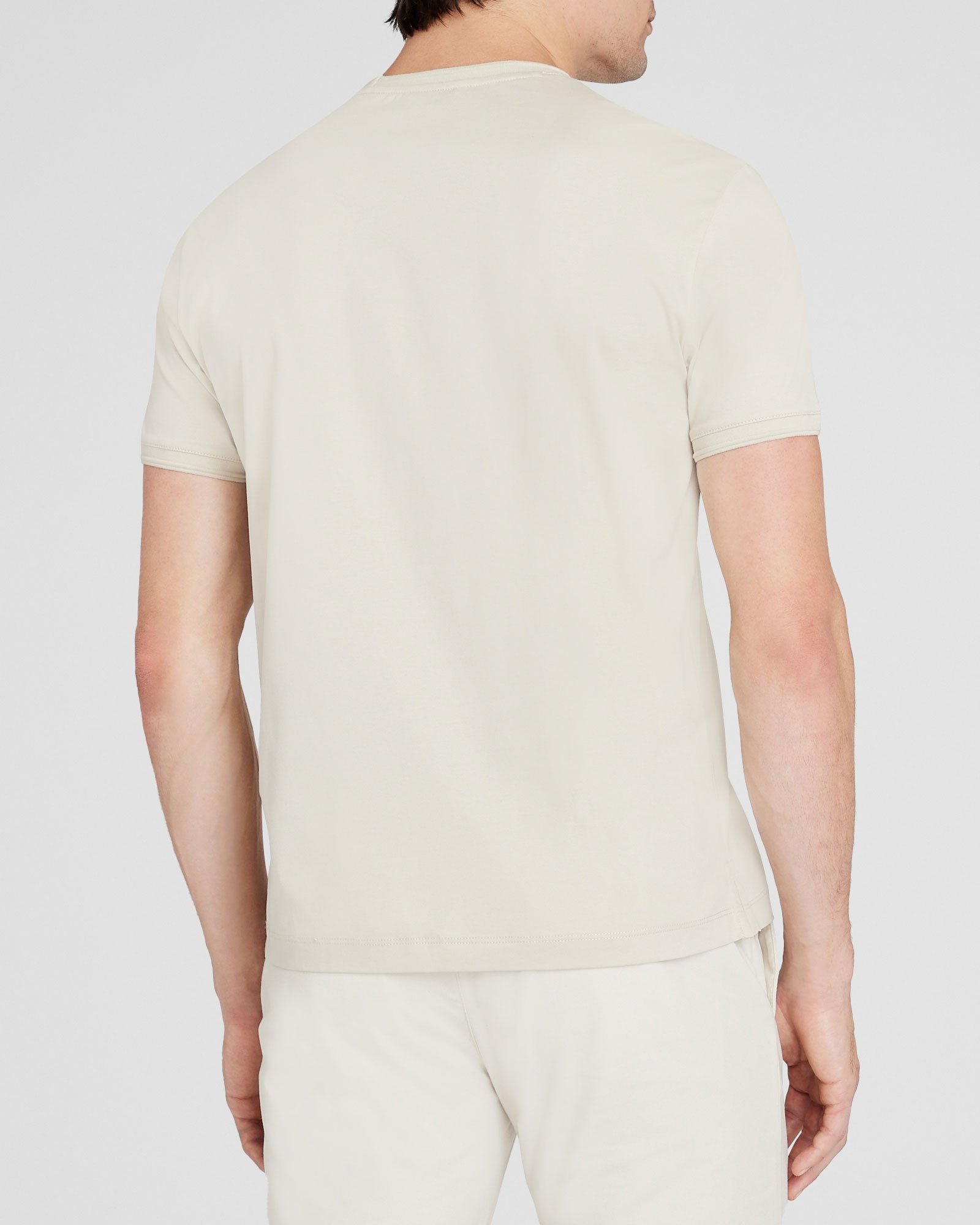 CLUB MONACO - Refined Tee - Oatmeal
