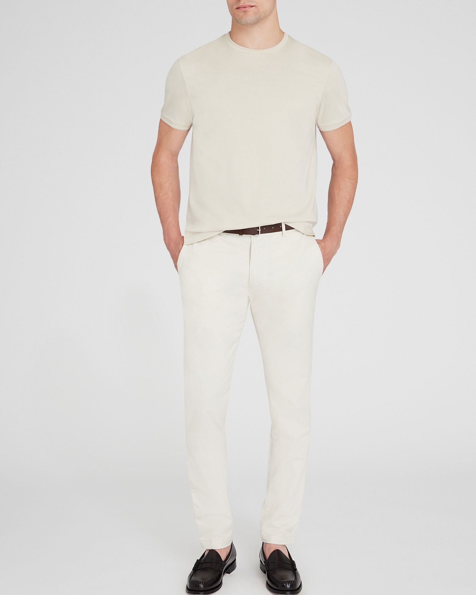 CLUB MONACO - Refined Tee - Oatmeal