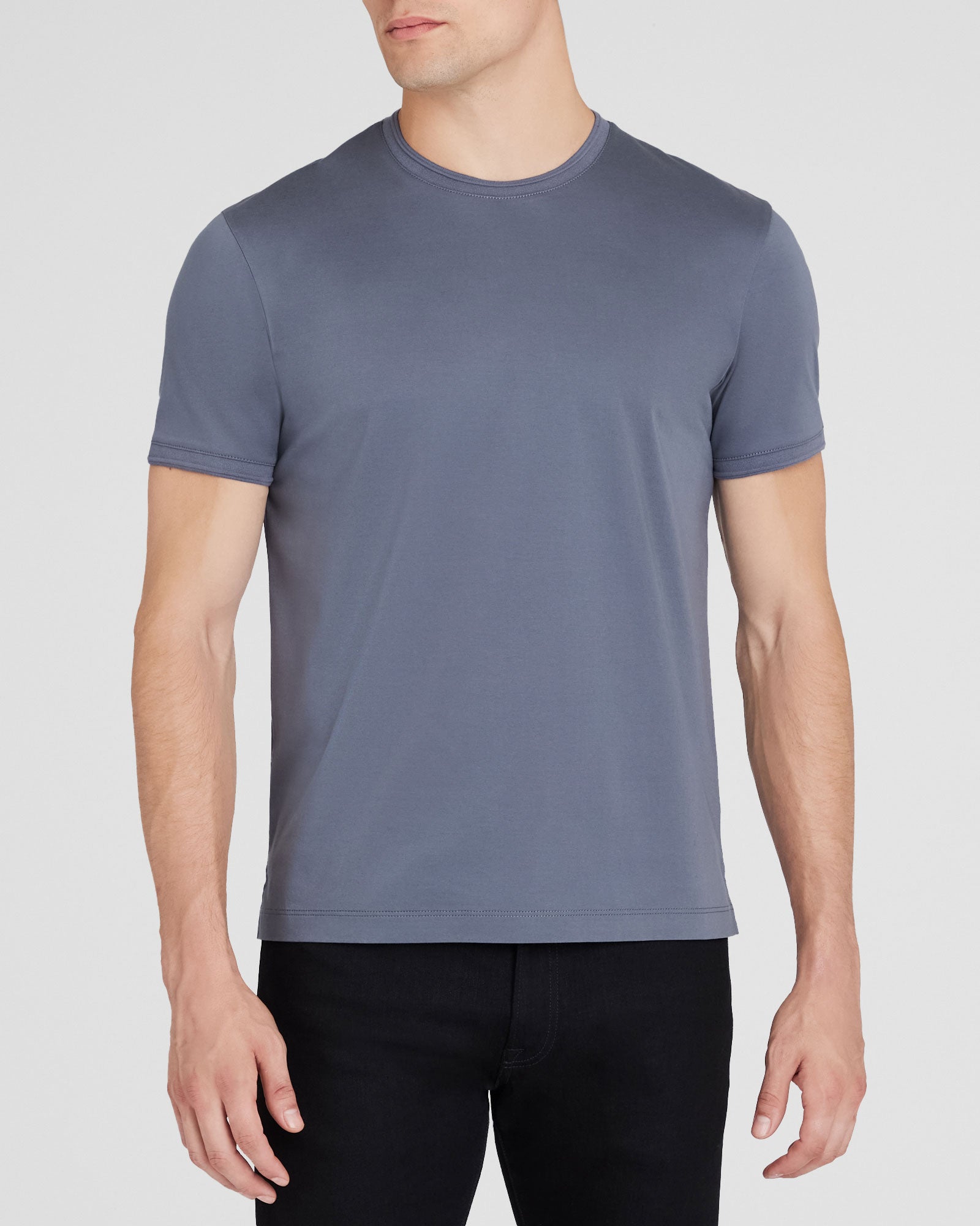 CLUB MONACO - Refined Tee - Slate Blue