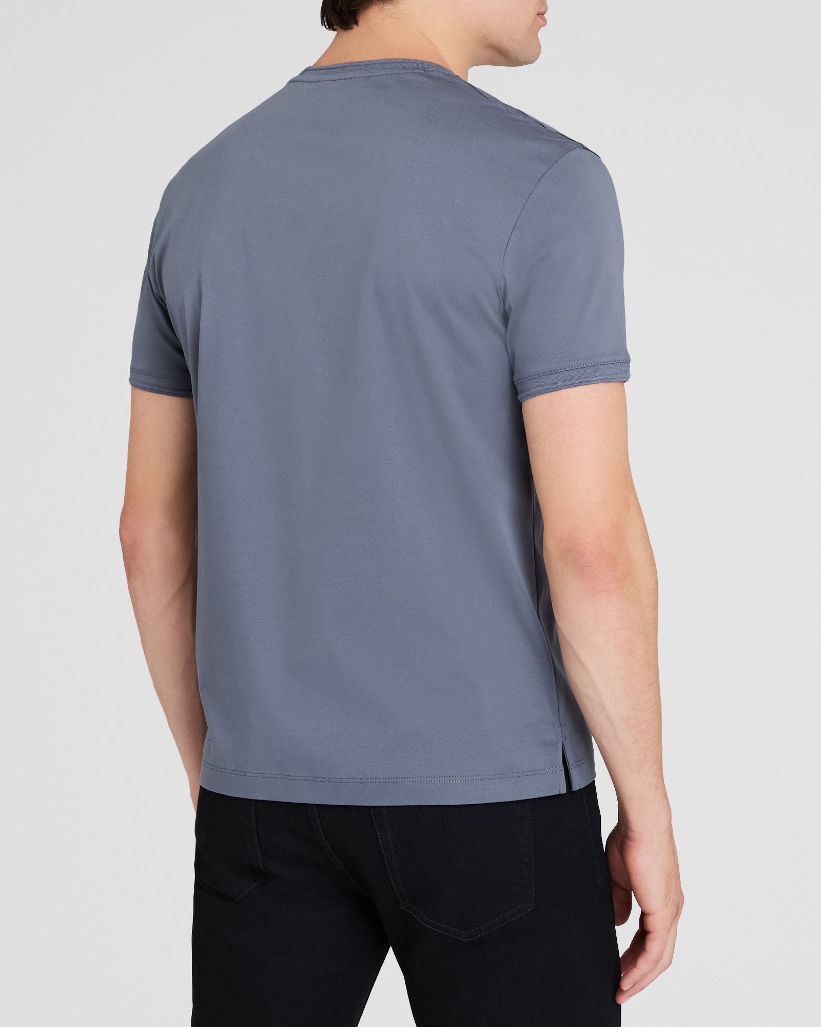 CLUB MONACO - Refined Tee - Slate Blue
