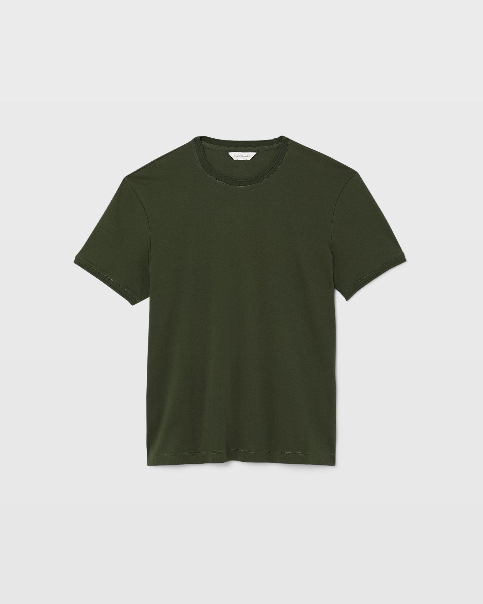 CLUB MONACO - Refined Tee - Dark Green