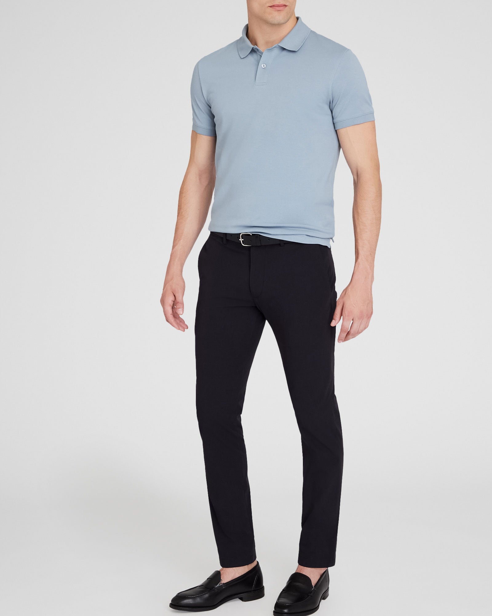 CLUB MONACO - Pantalon technique Connor - Noir