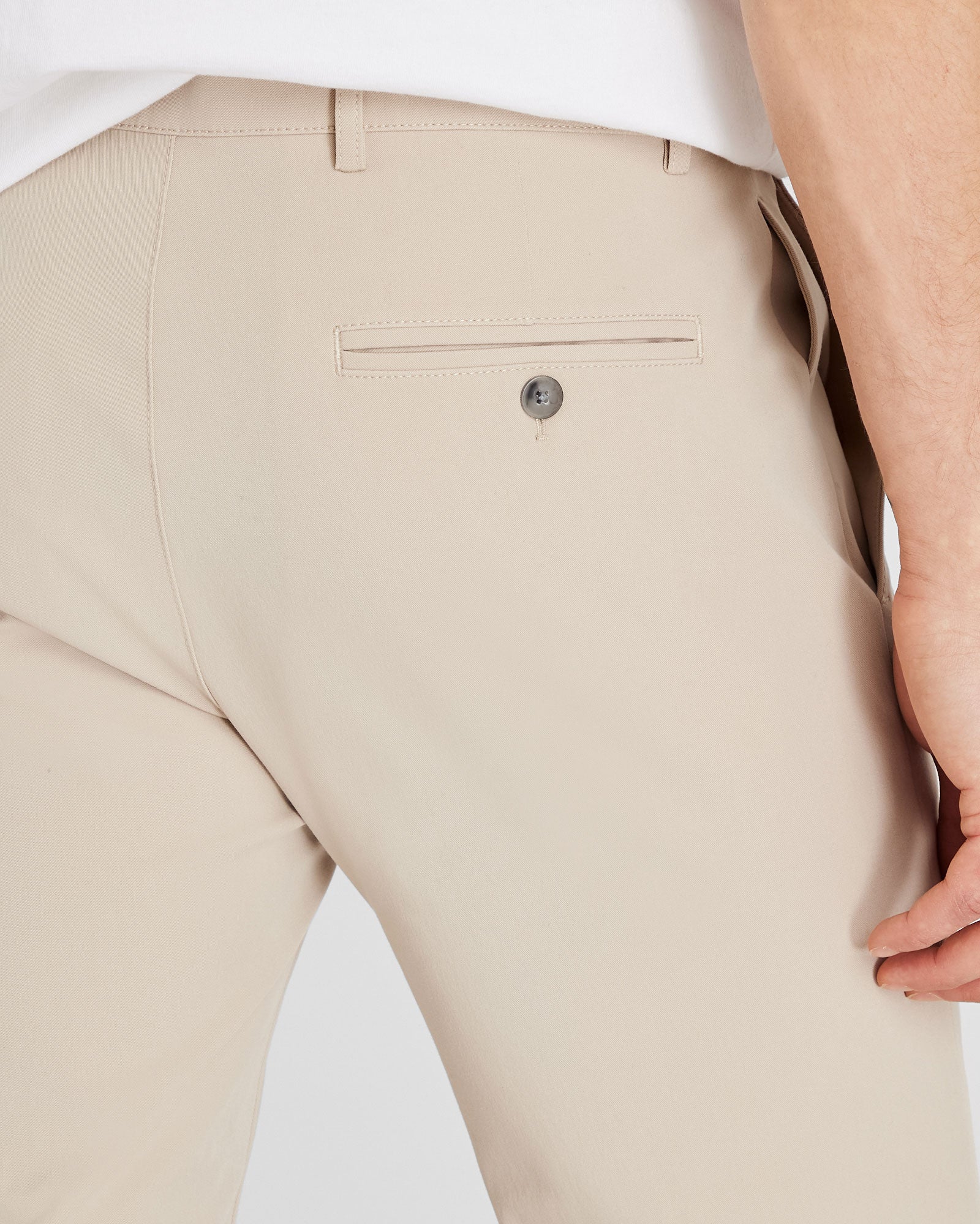 CLUB MONACO - Pantalon technique Connor - Kaki