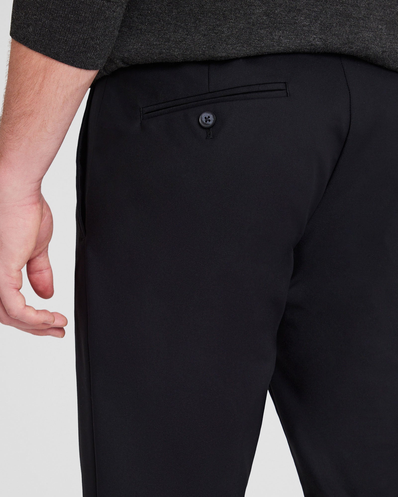 CLUB MONACO - Pantalon de ville habillé - Noir