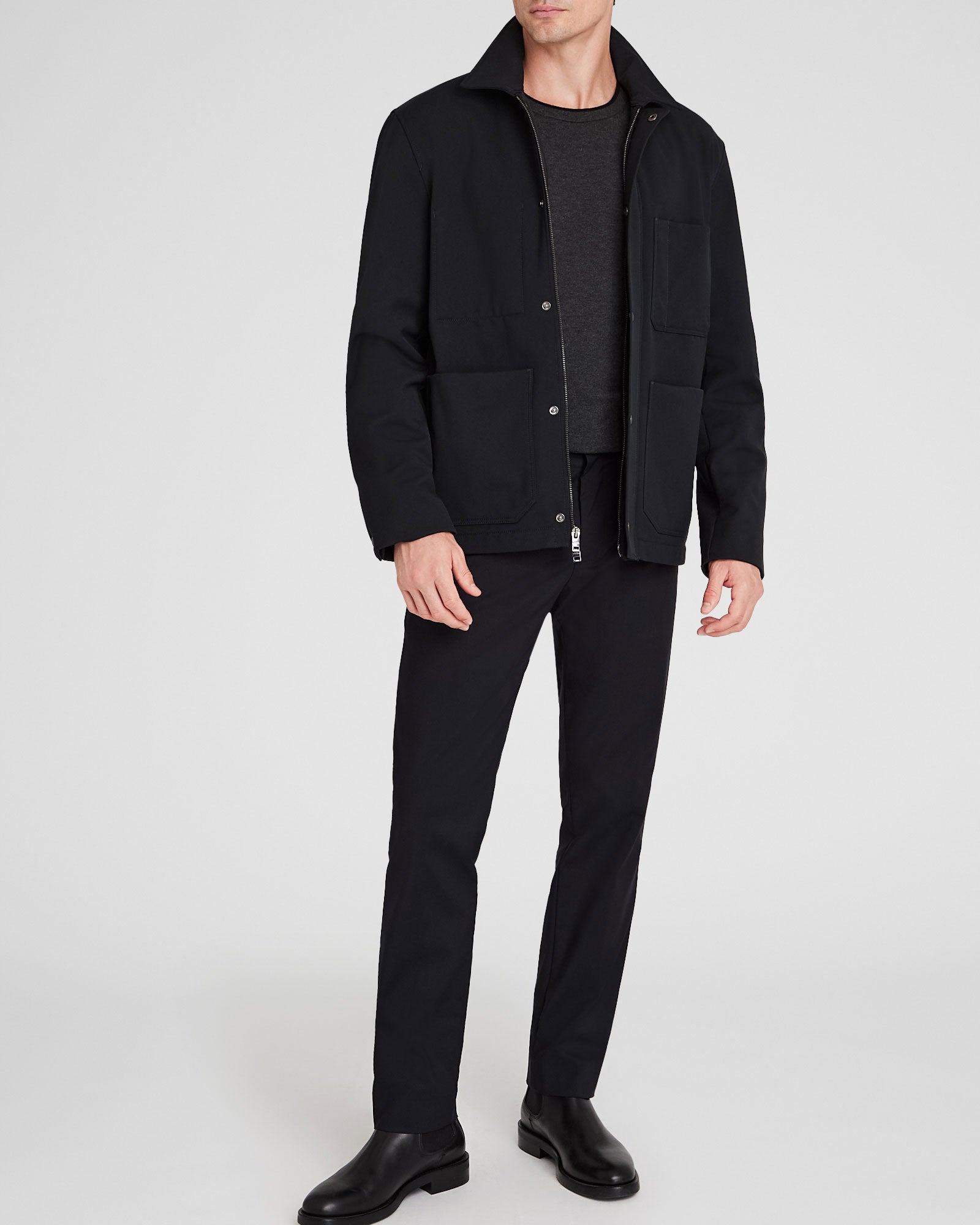CLUB MONACO - Pantalon de ville habillé - Noir