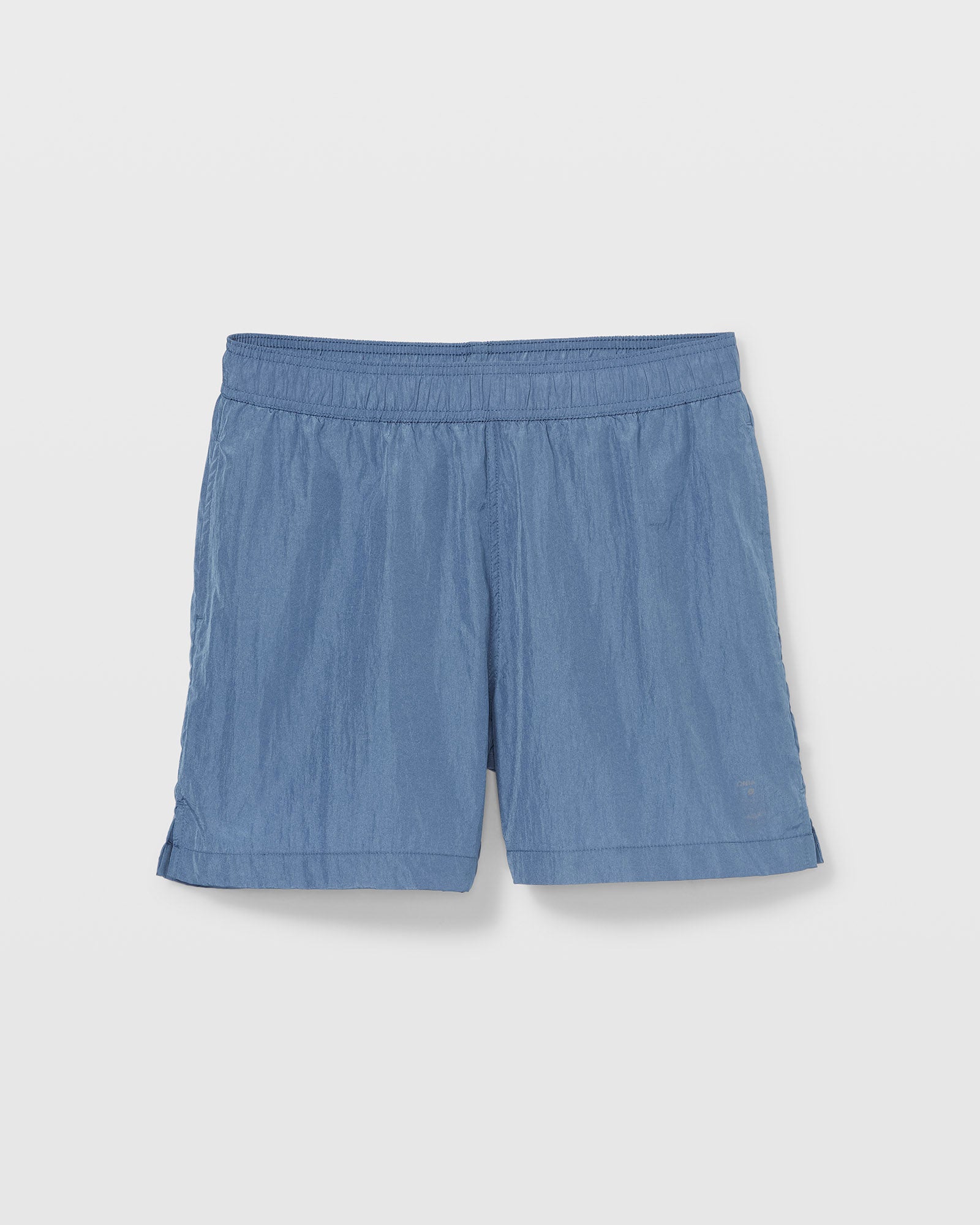 CLUB MONACO - Onia Crinkle Swim Trunks - Blue