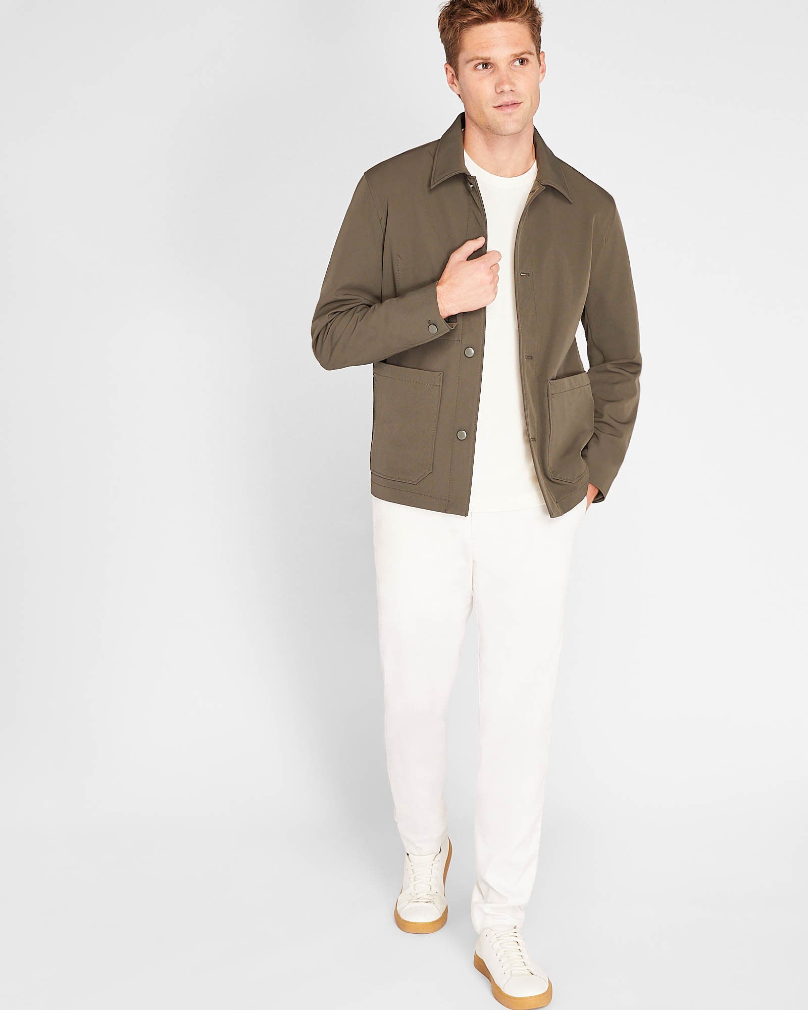 CLUB MONACO - Bonded Chore Coat - Green