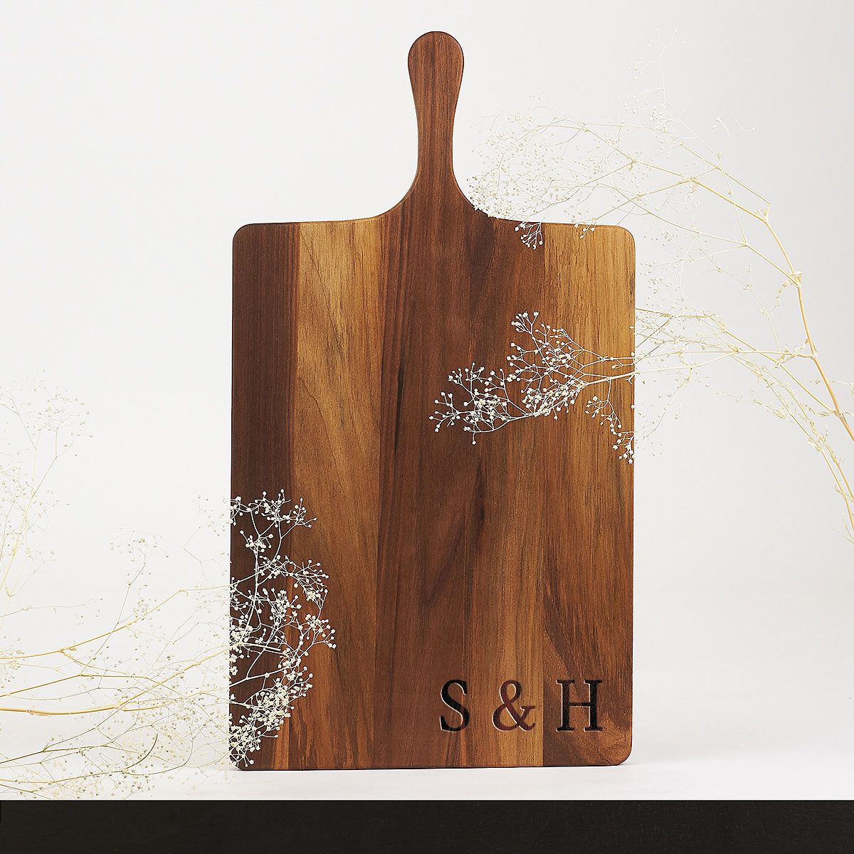 CLUB MONACO - Walnut Charcuterie Wide Board - 